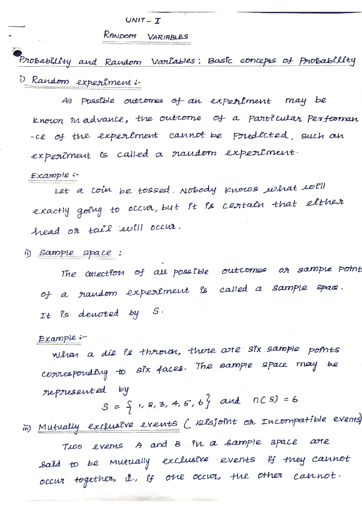 Probability And Statistics-Module 1 Notes - Electrical Engineering ...