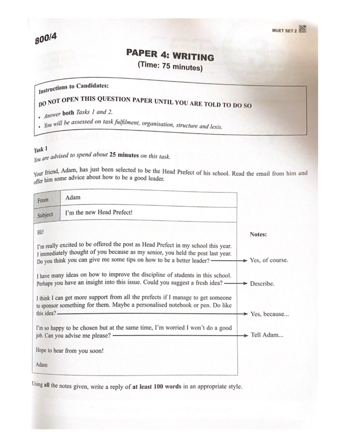 Example Writing TEST english critical writing Studocu