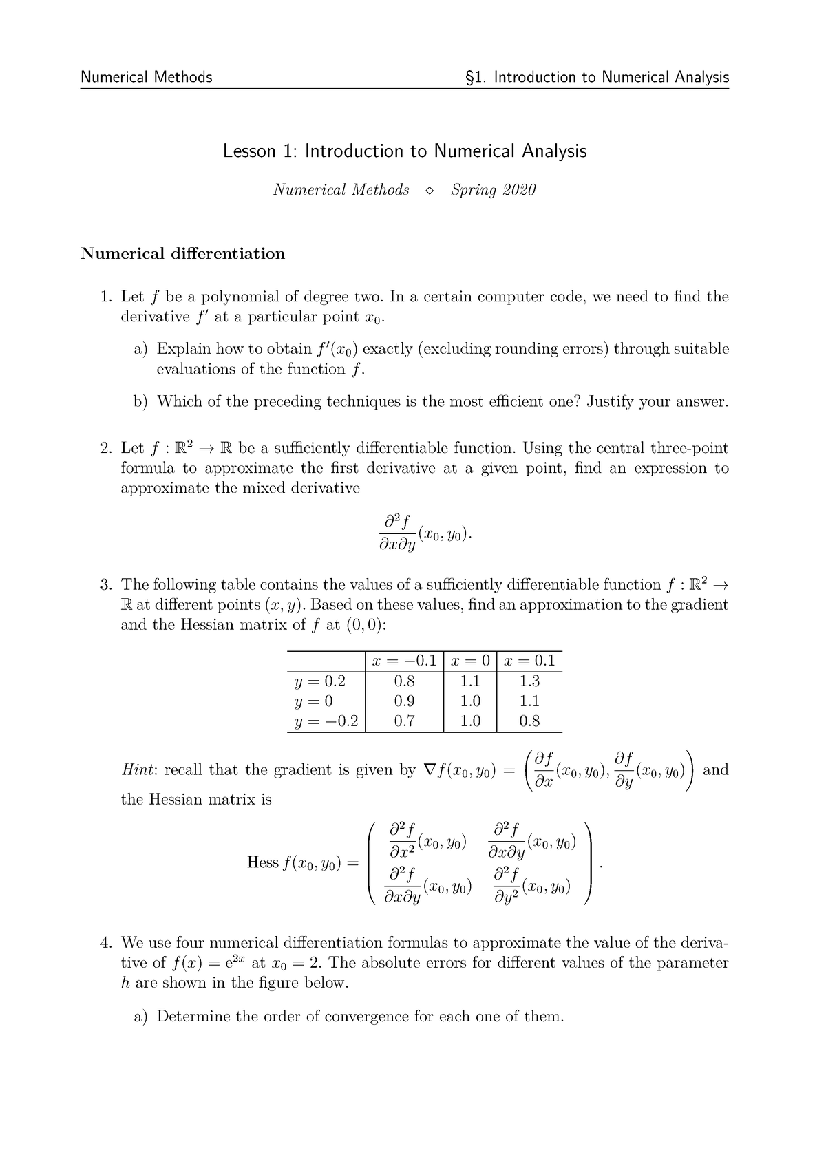 exercises-lesson-1-problem-statements-introduction-to-numerical