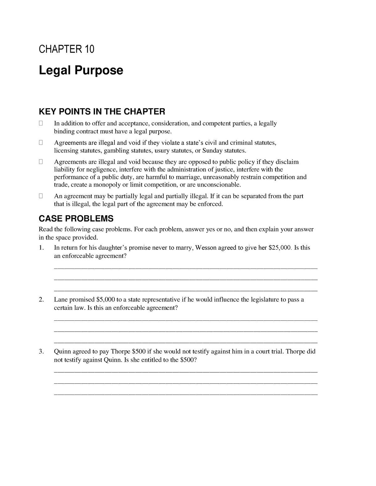 ch10-legal-purpose-business-law-and-ethics-chapter-10-legal-purpose