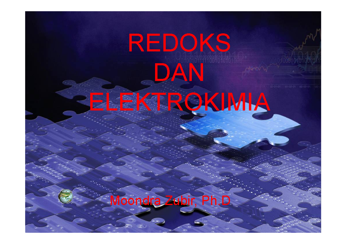 Redoks Dan Elektrokimia.ppt [Compatibility Mode] - REDOKSREDOKS DANDAN ...