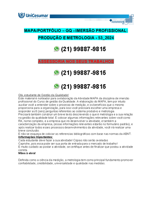 [Solved] Segundo o site Maestrovirtuale tratase da capacidade de ...