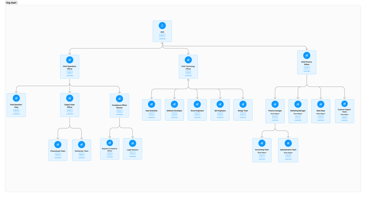 Org Chart - C CEO R O L E Location N Chief Operations Officer R O L E ...