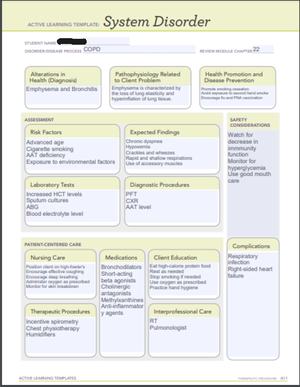 evolve hesi case study copd with pneumonia