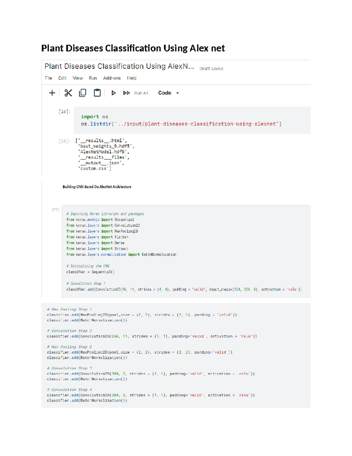 Plant Diseases Classification Using Alex net - Mobile Application ...