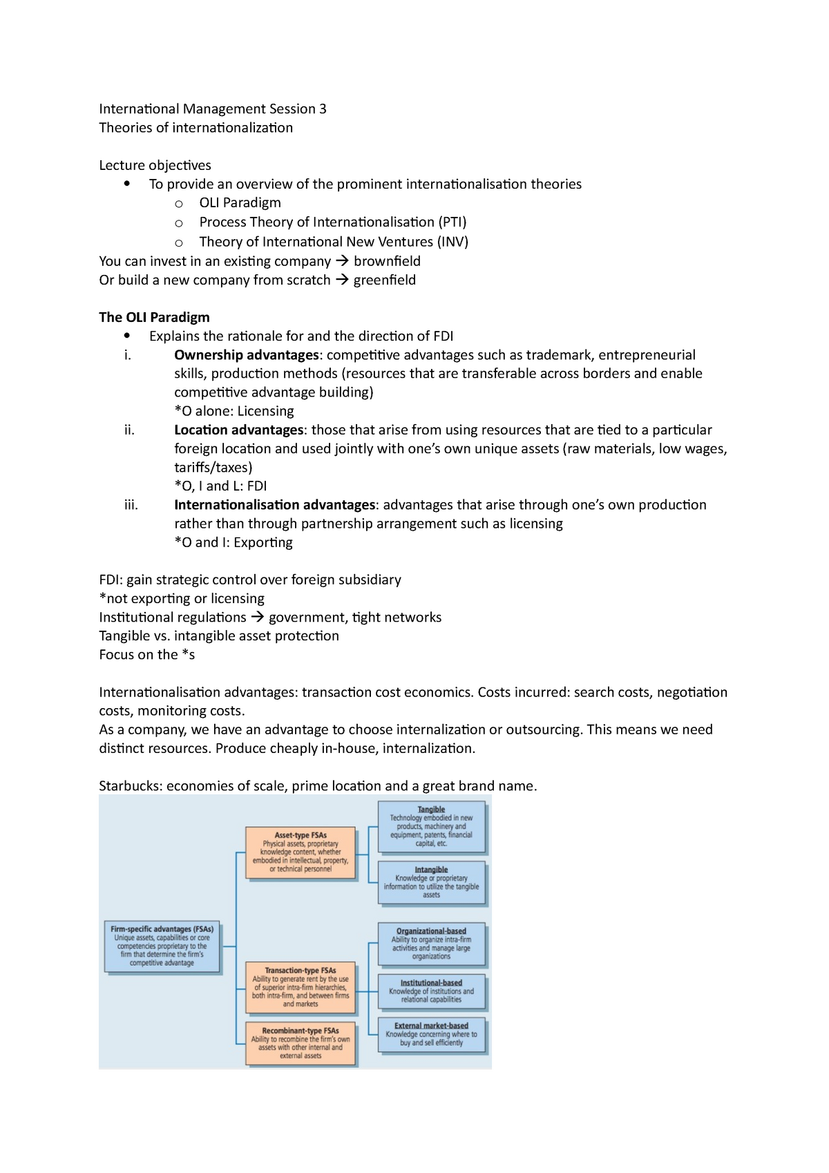 case study international management