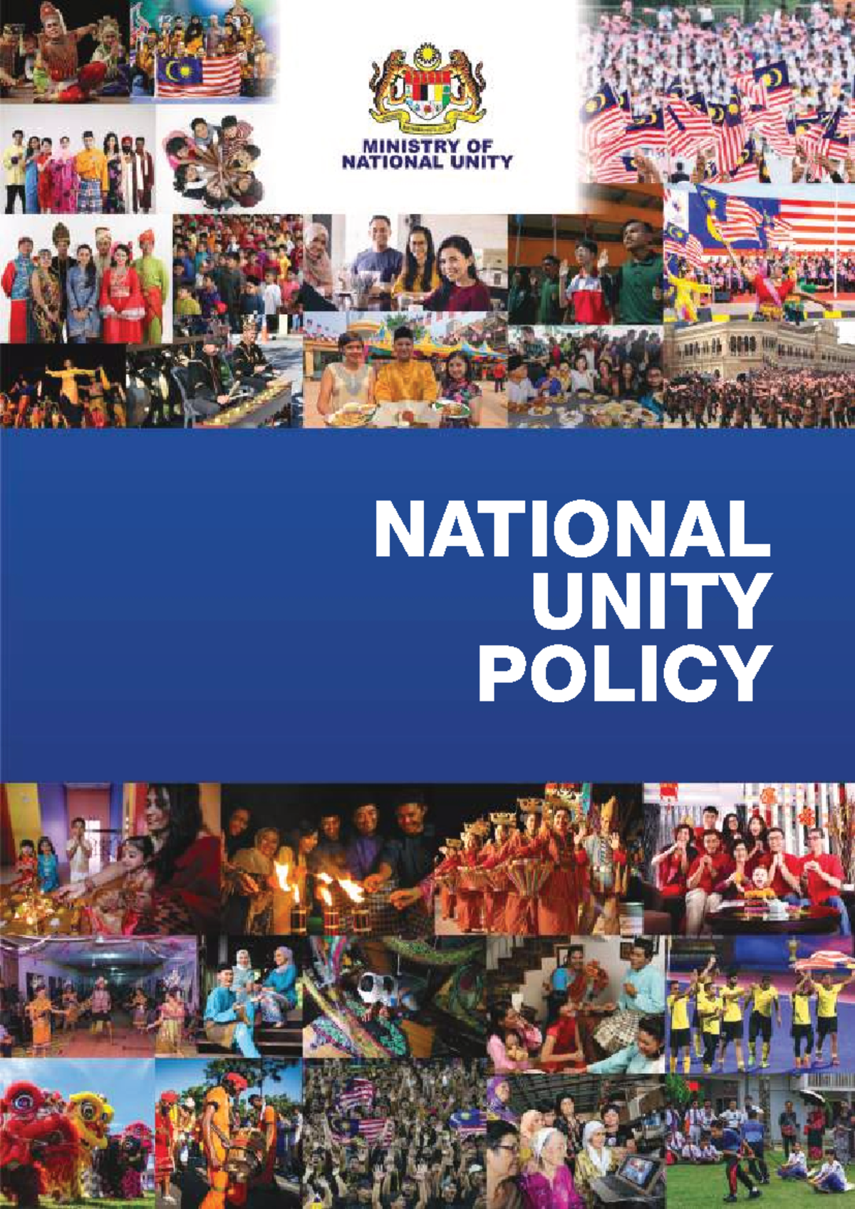 English Version DPN compressed - NATIONAL UNITY POLICY NATIONAL UNITY ...
