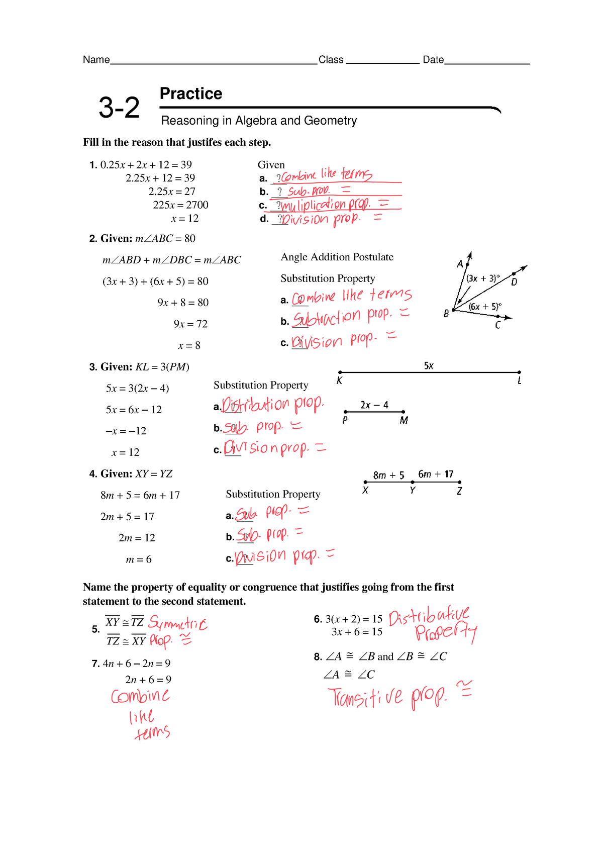 homework & practice 3 2