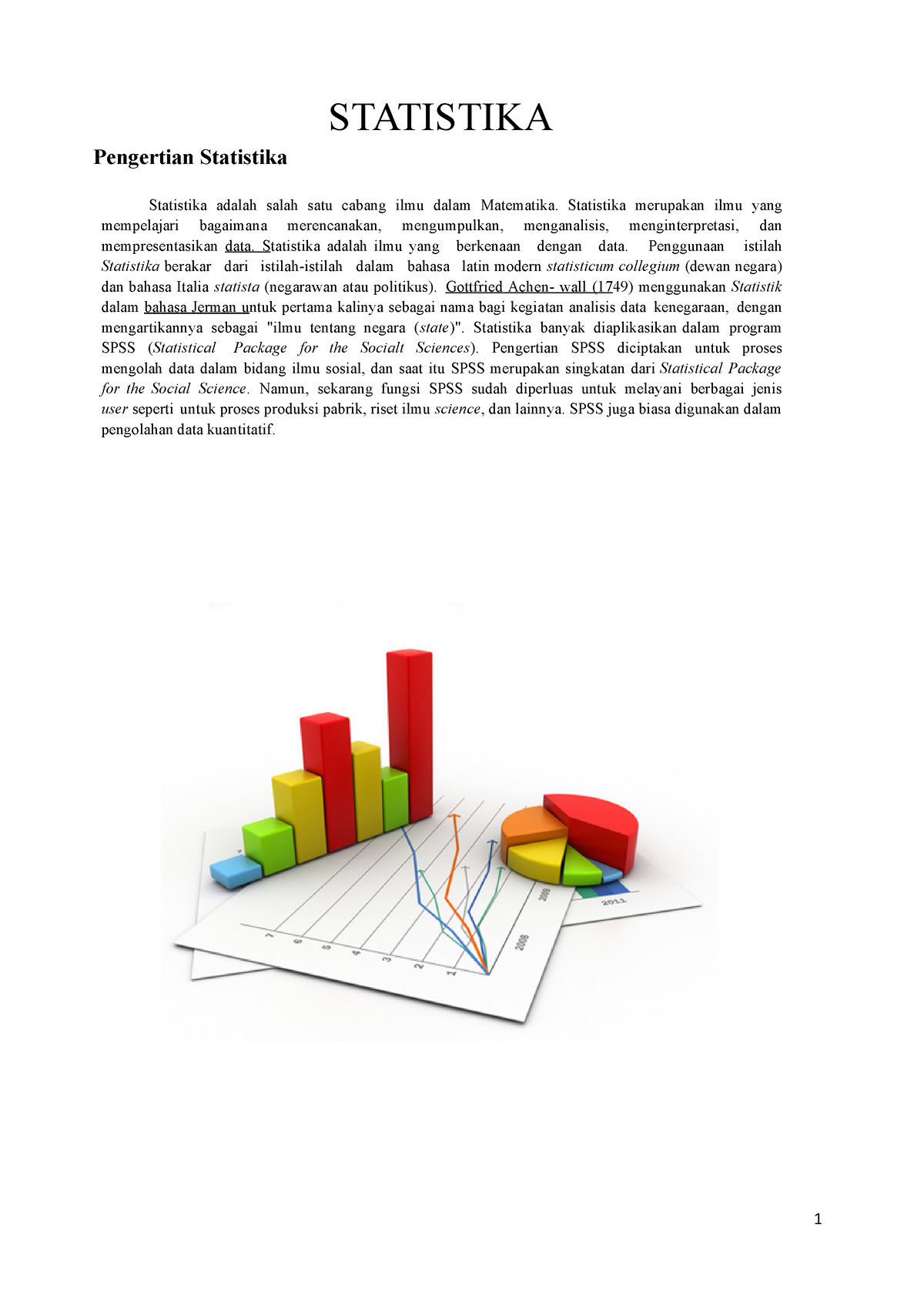 Statistik - STATISTIKA Pengertian Statistika Statistika Adalah Salah ...