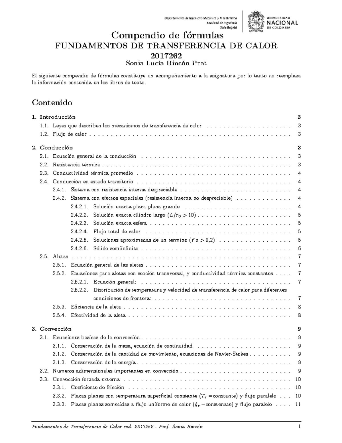 Formulas TC - AAA - Compendio de f ́ormulas Sonia Luc ́ıa Rinc ́on Prat ...