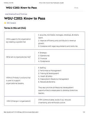 A Competency Model For Nurse Executives - D 030 - Studocu