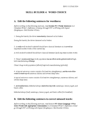 SB 3 APA Reference Lists - SKILL BUILDER 3: APA REFERENCE LISTS ...