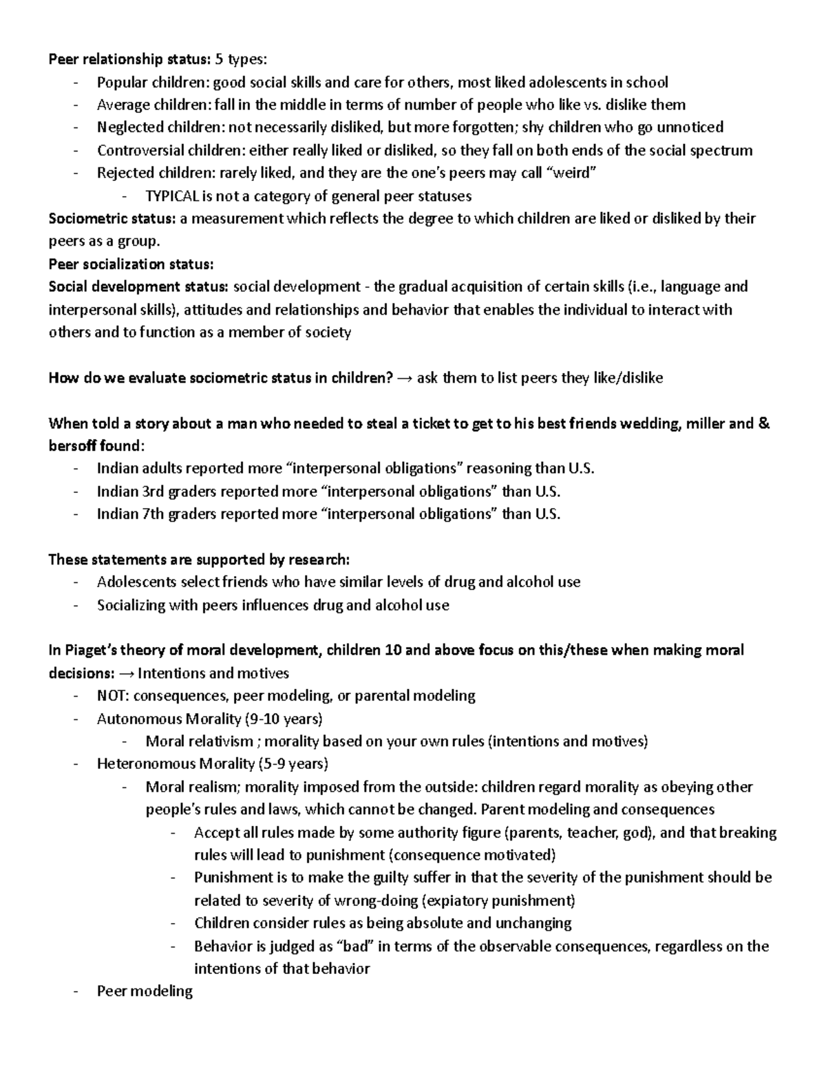 psych-140-unit-3-summary-peer-relationship-status-5-types-popular