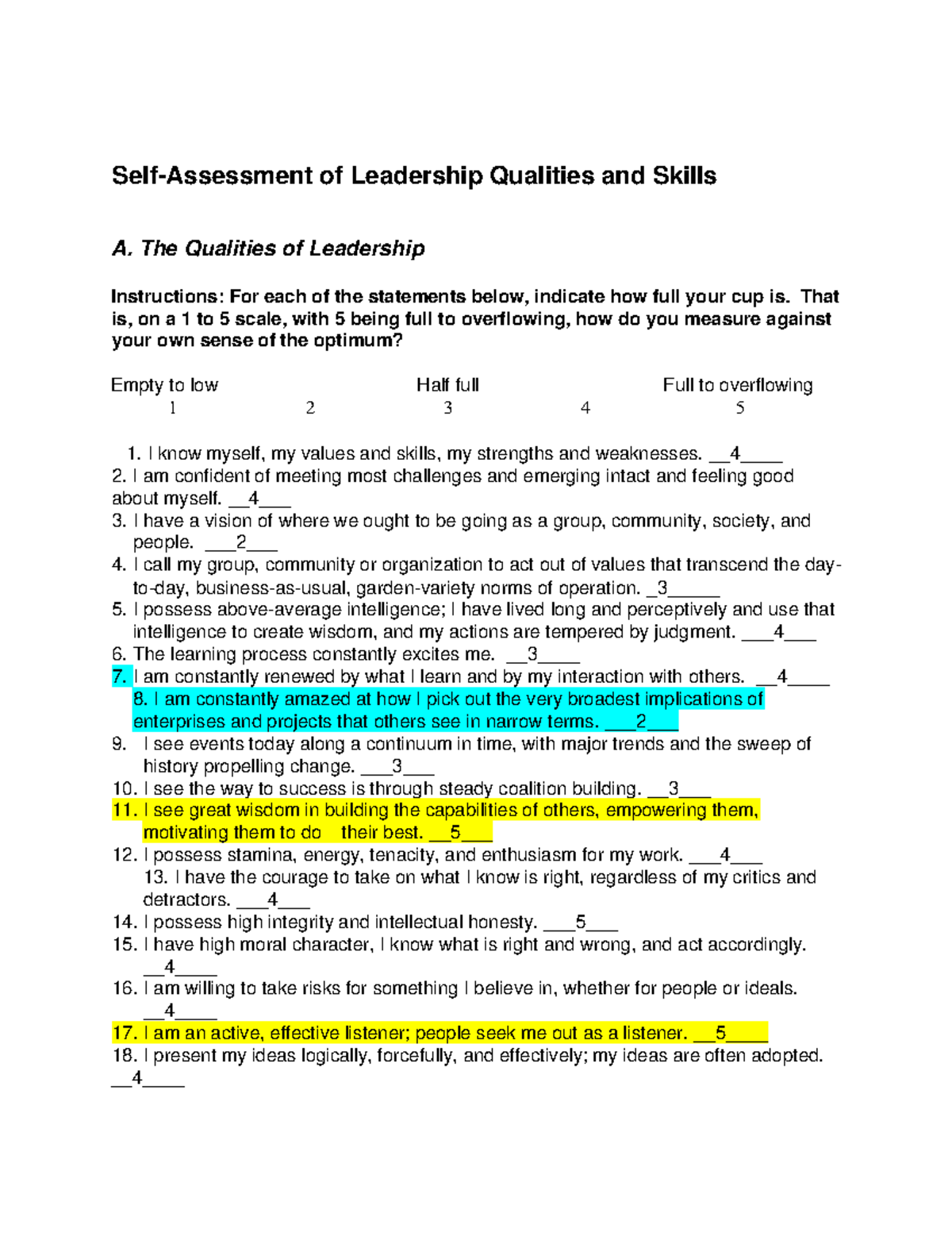 PLP Assessment 1 - For weekly PLP contribution - Self-Assessment of ...