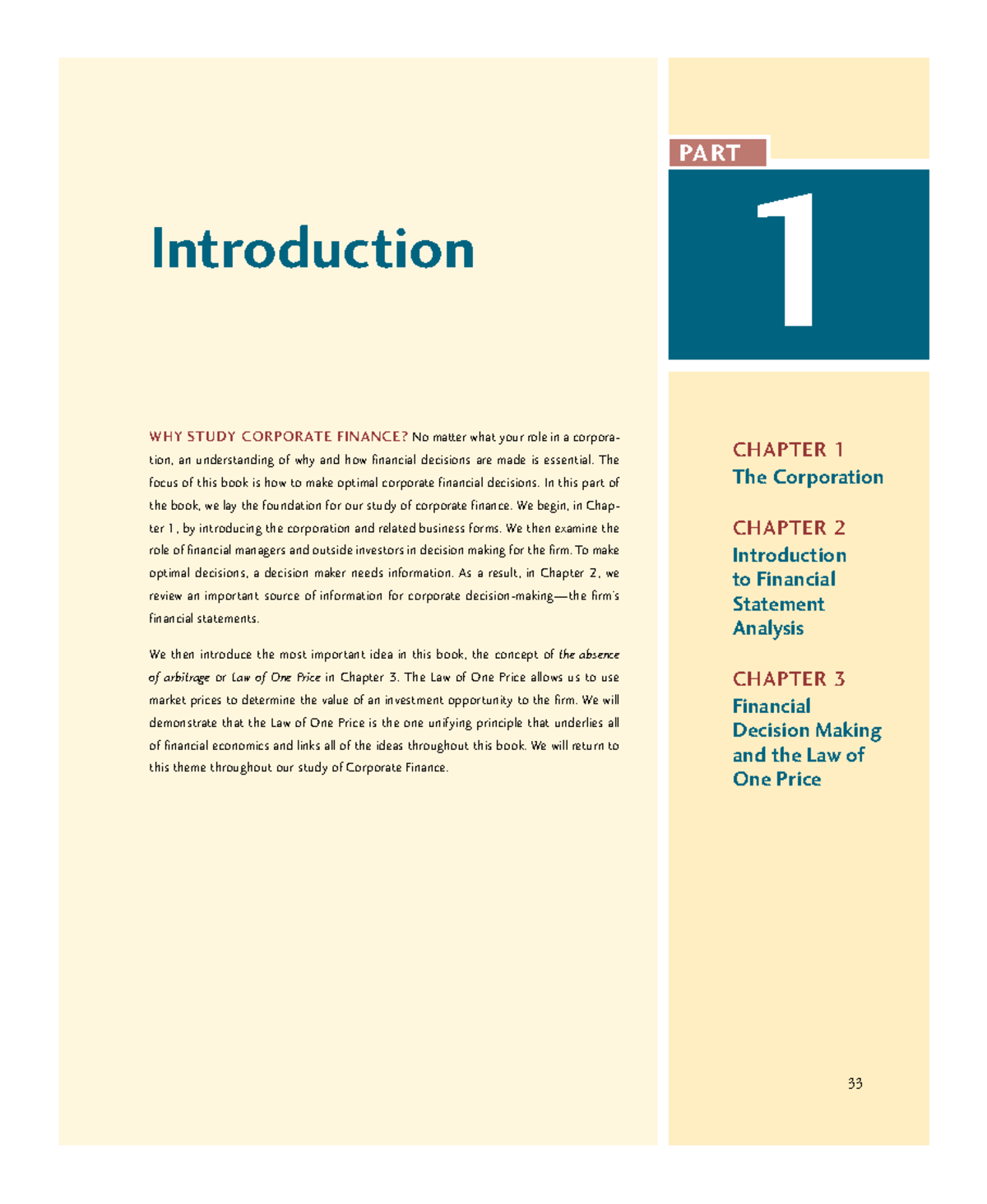 Book Chapter 1 - caio - 33 CHAPTER 1 The Corporation CHAPTER 2 ...