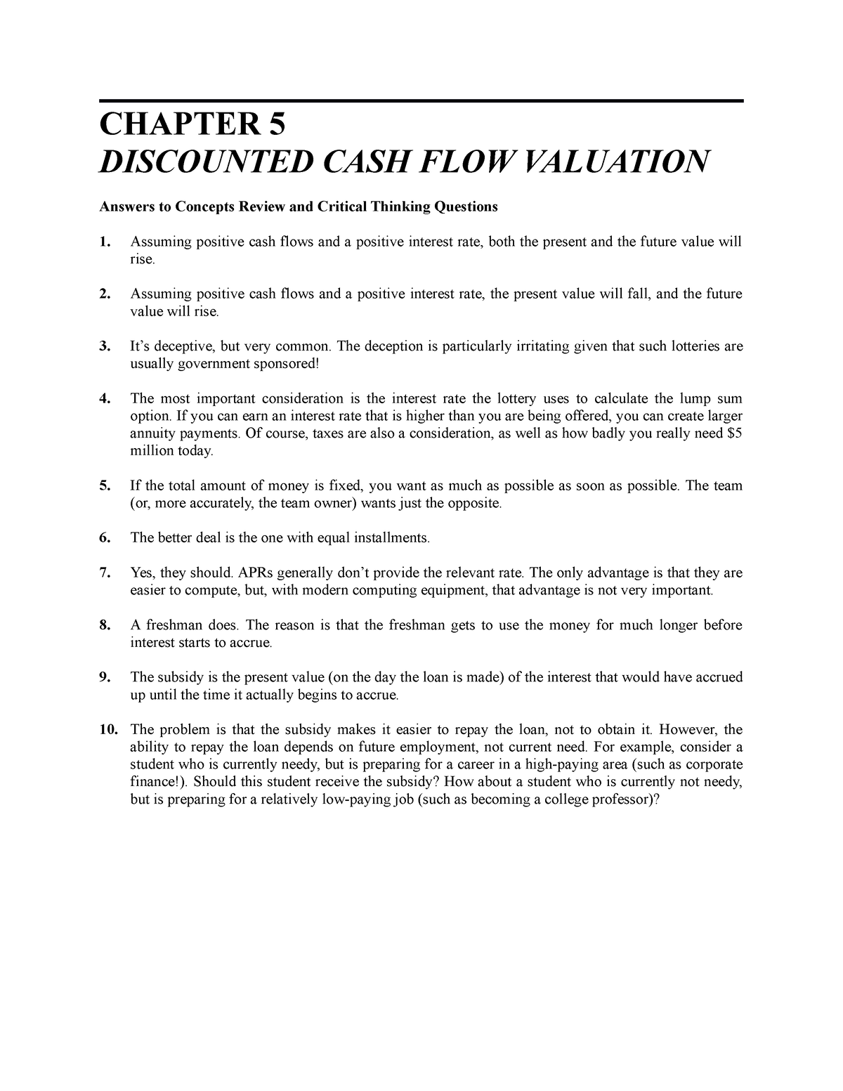 chapter-5-discounted-cash-flow-valuation-chapter-5-discounted-cash