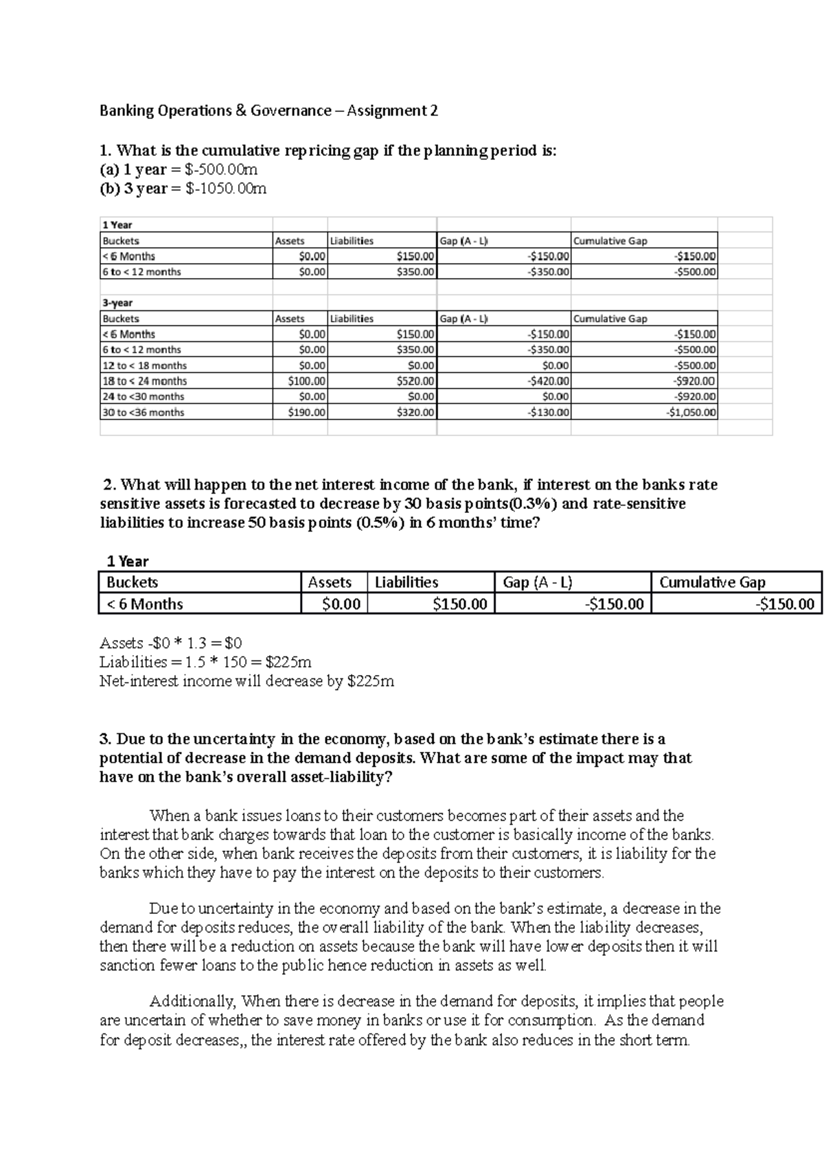 what is assignment in banking