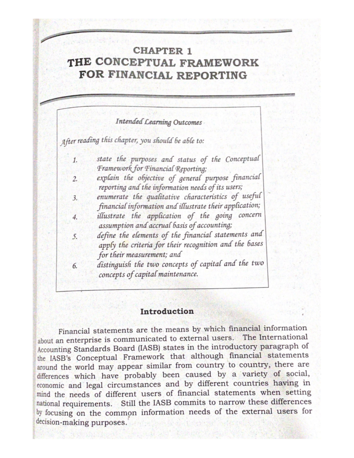 Intermediate accounting 3, IA3, Chapter 1 only - BS in Management ...