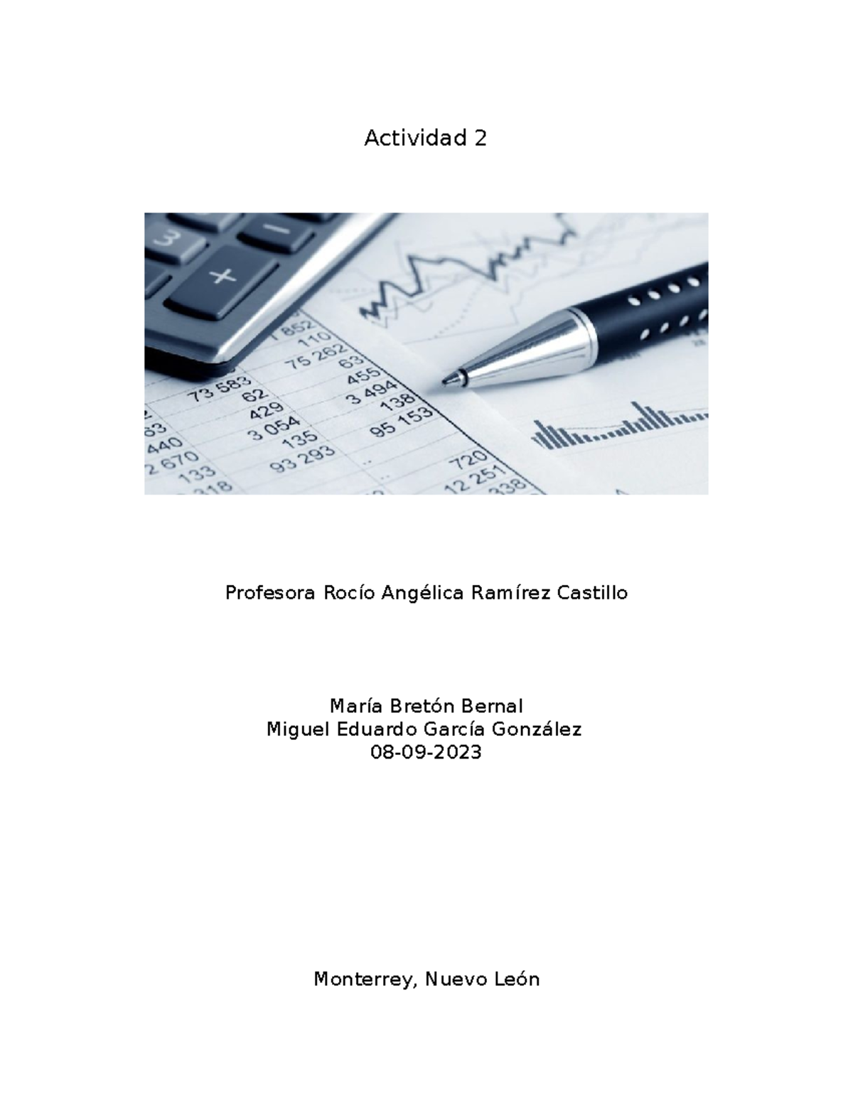 Actividad 2 Contabilidad Administrativa Actividad 2 Contabilidad