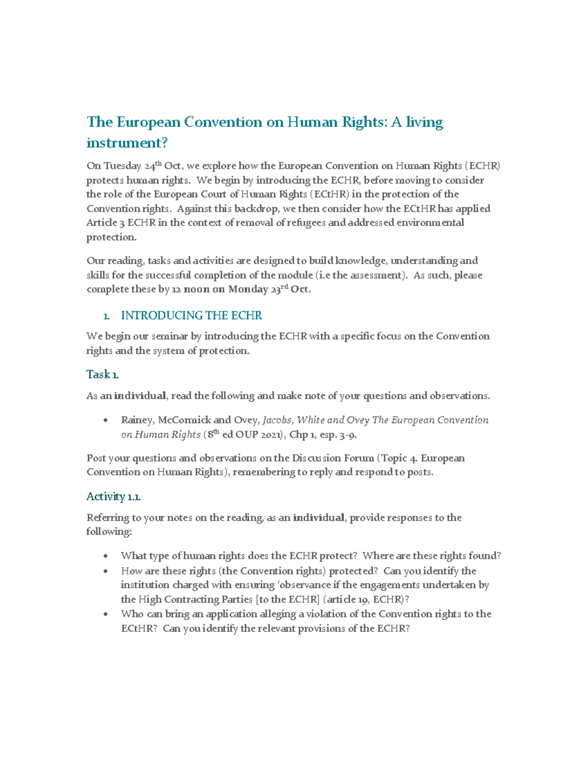 5. ECHR. A living instrument (24-10) - The European Convention on Human ...