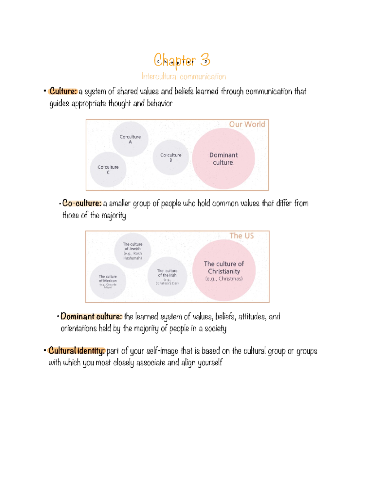 Chapter 3 Intercultural Communication - COM252 - Studocu