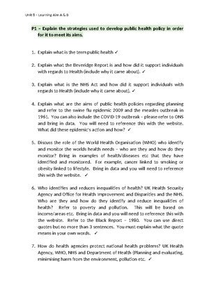 public health assignment 2