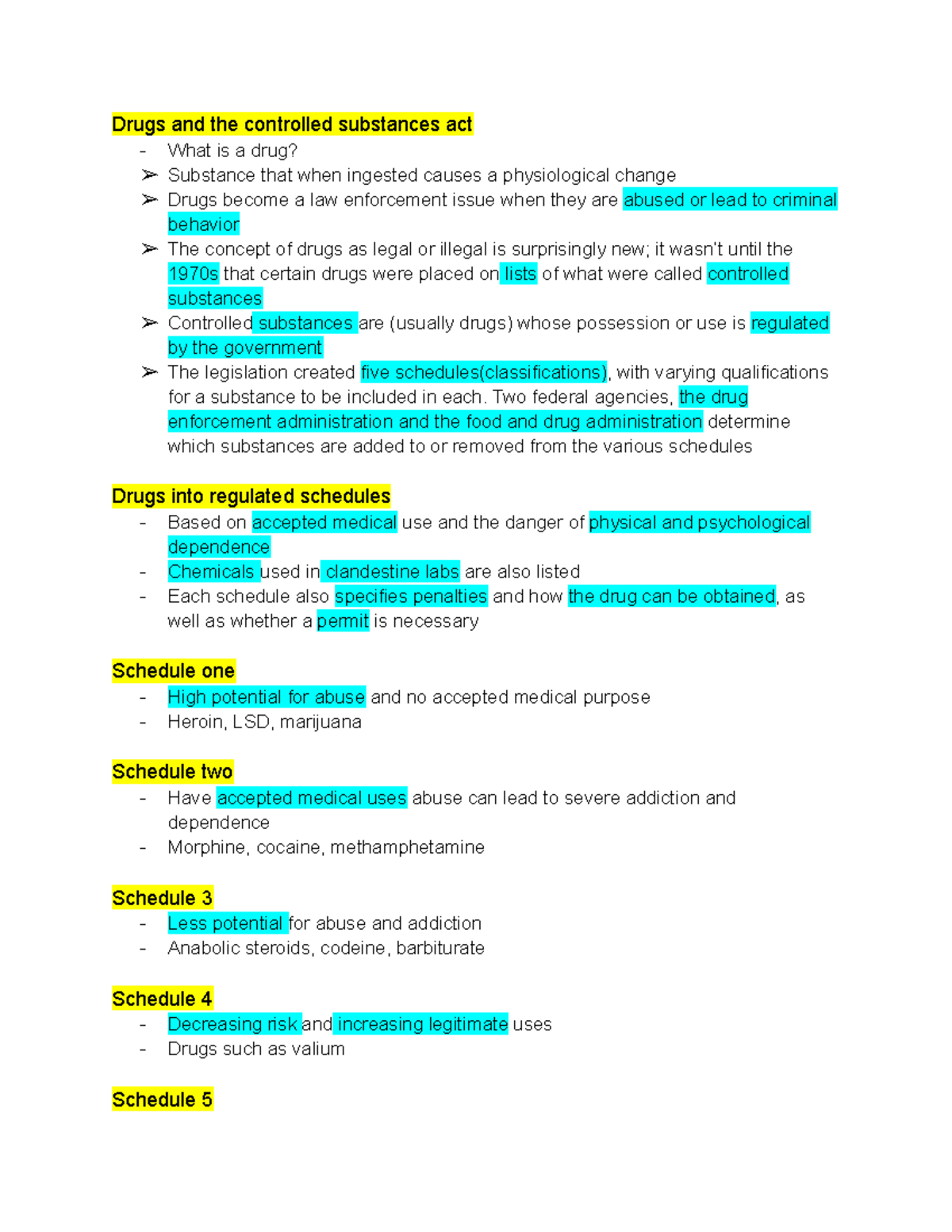 siezed-drug-analysis-notes-drugs-and-the-controlled-substances-act