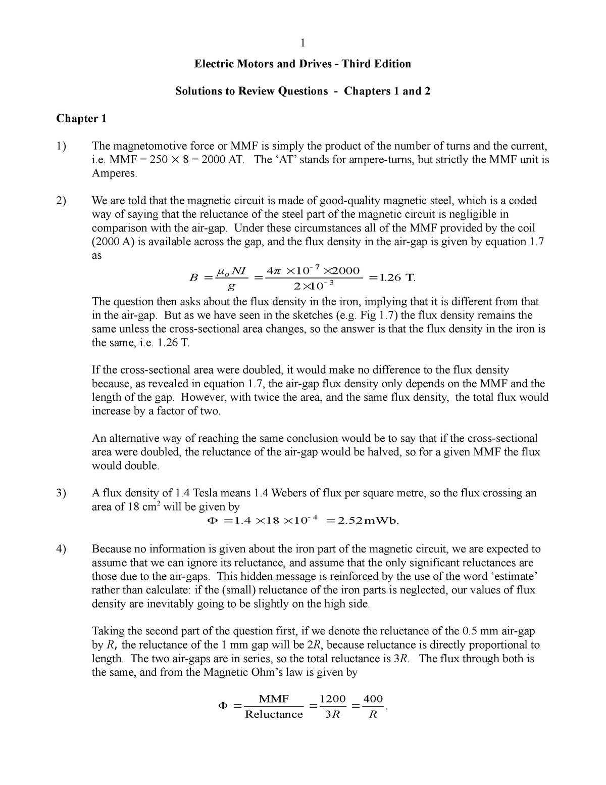 Mml Chapter 1and2 Warning Tt More Functions Defined Than Expected Electric Motors And Drives 5051