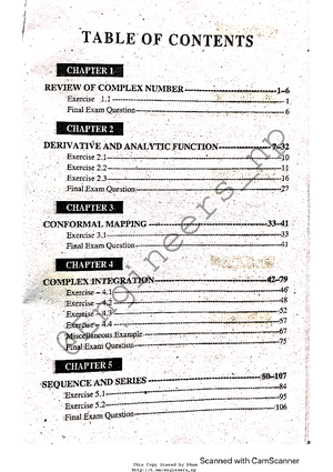 Main - Engineering Mathematics IV - Studocu
