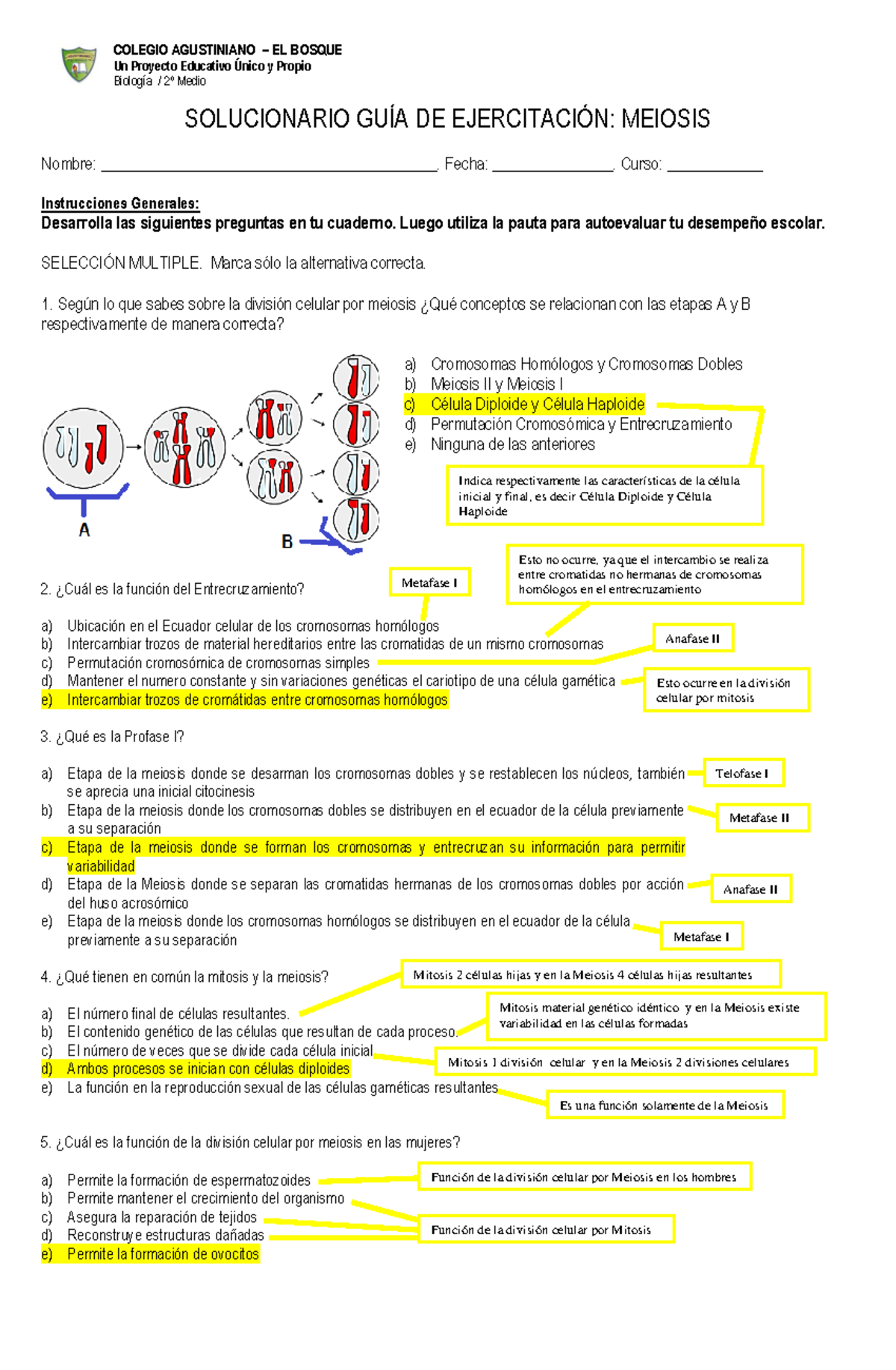 Biologia 30092020 S2m - Para Estudiar Y Repasar - COLEGIO AGUSTINIANO ...