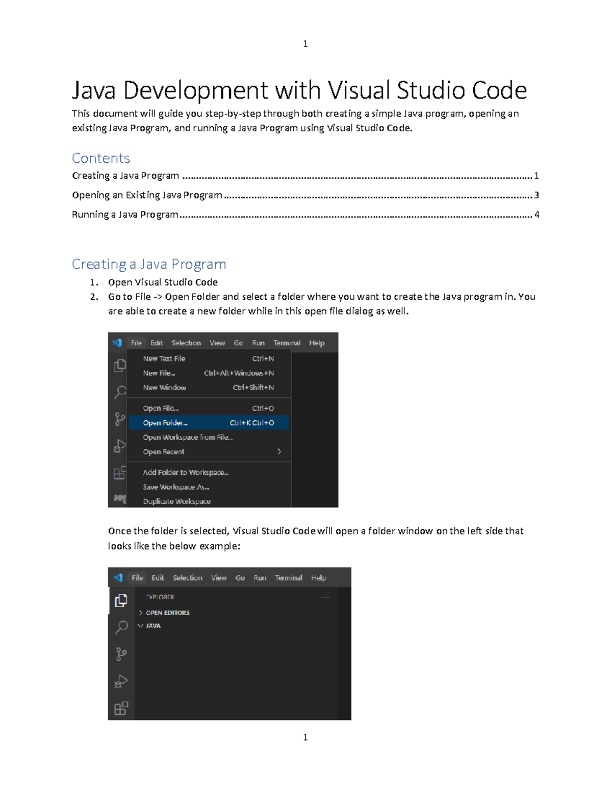 java-development-with-visual-studio-code-contents-creating-a-java