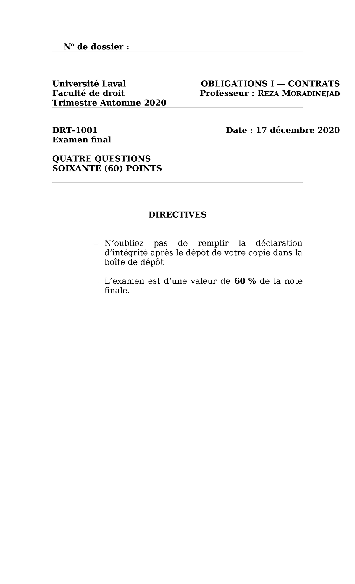 Corrig%C3%A9 - Examen final - A20 - No de dossier : Université Laval ...