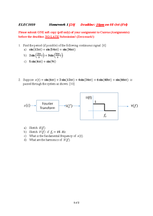 Pre-Lab 2 Assignment - Lab session - EE 2005 Electronic Devices and ...