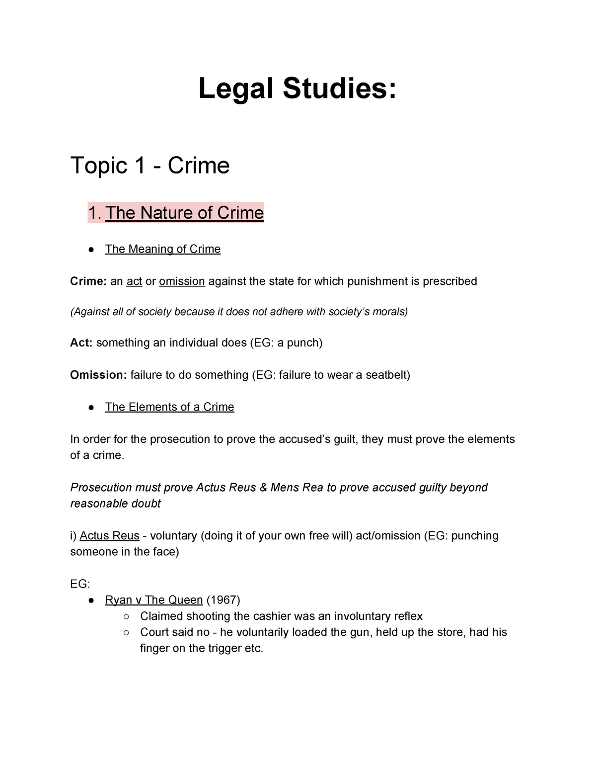 band 6 crime essay