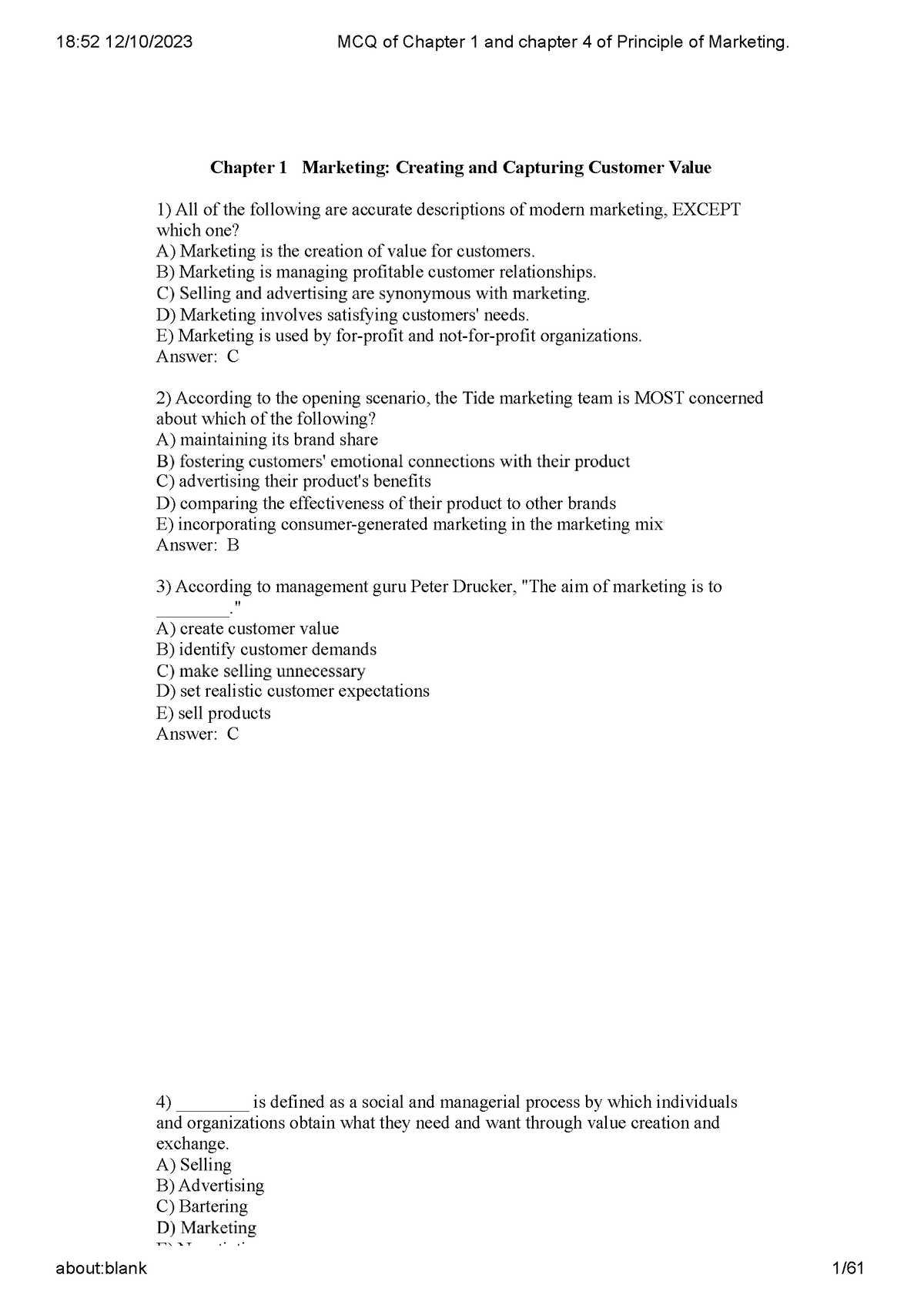 MCQ-of-Chapter-1-and-chapter-4-of-Principle-of-Marketing - Chapter 1 ...