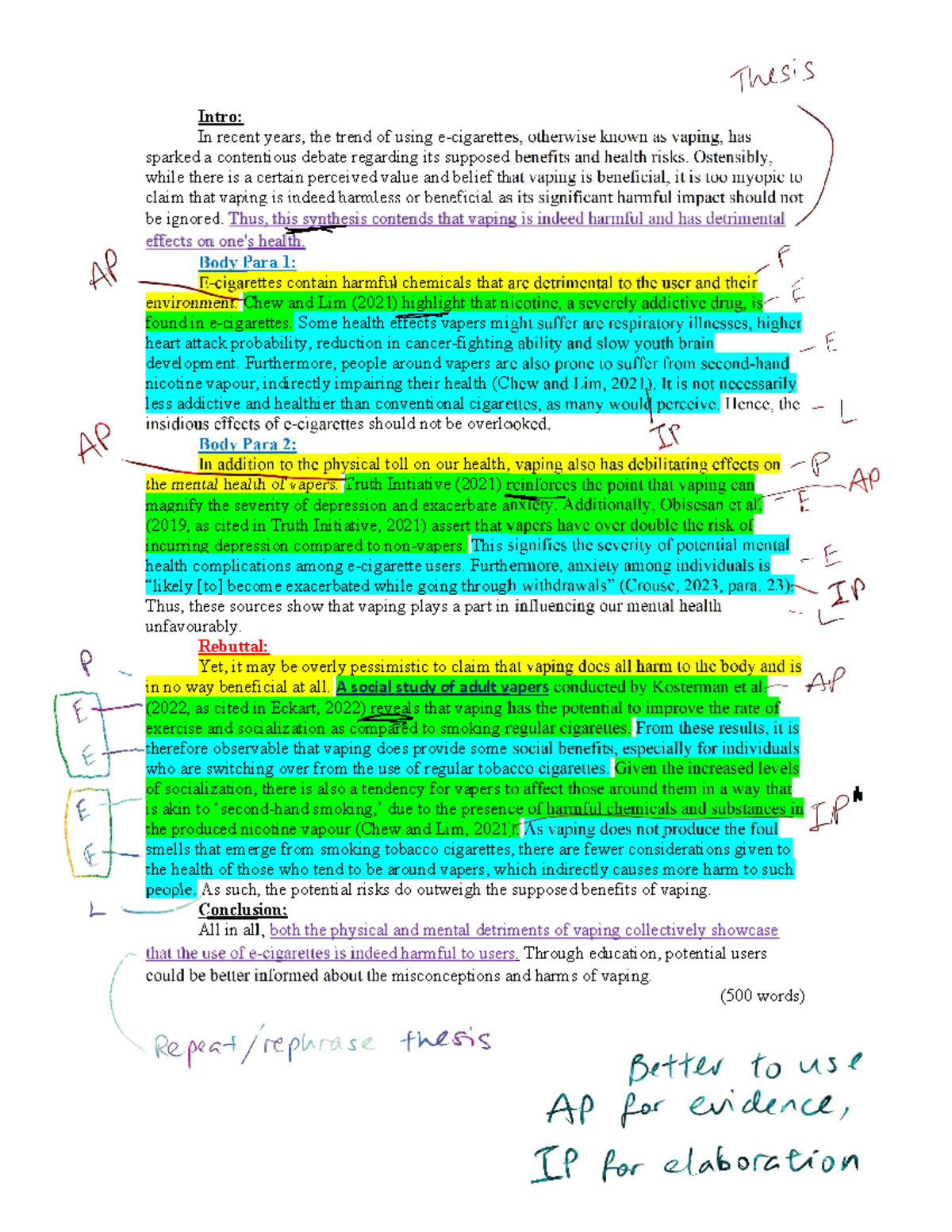 Citation english christma