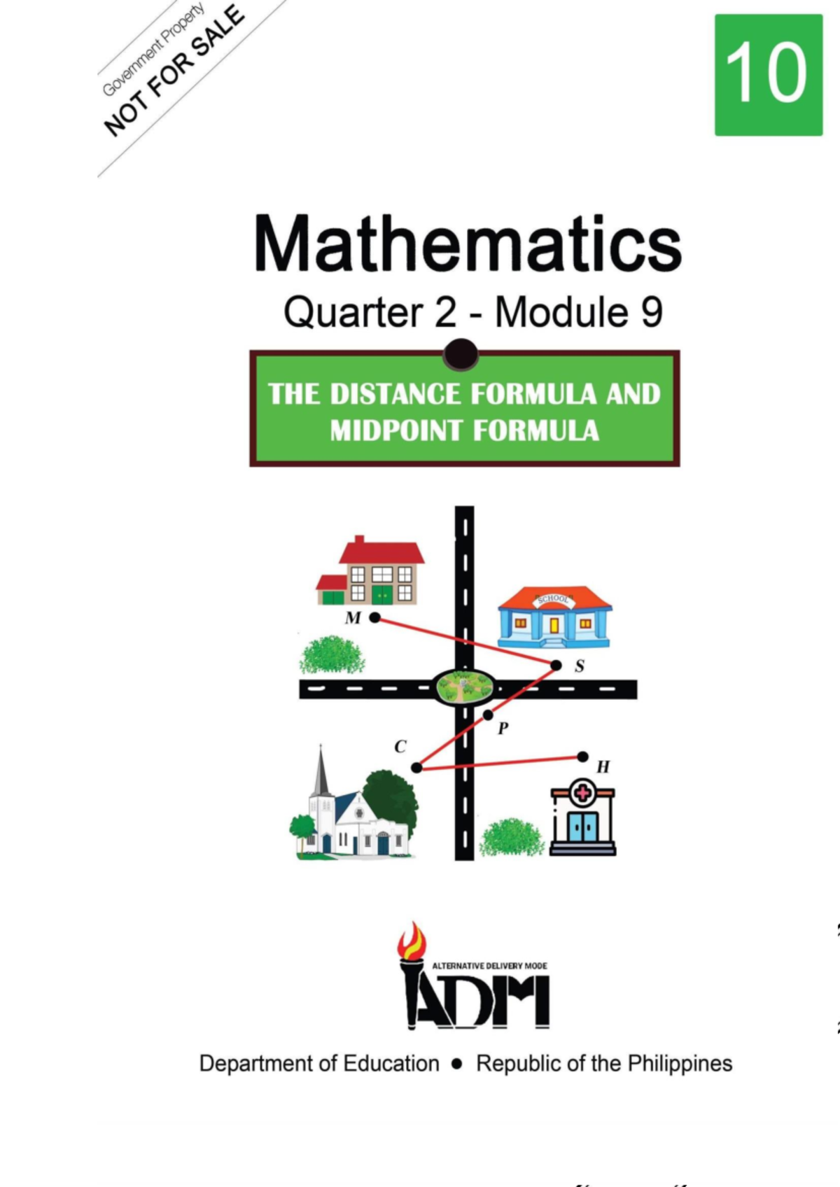 Math10 Q2 Mod9 V4 derivingthedistanceformula - Mathematics Quarter 2 ...
