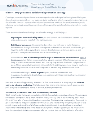 Lesson 3 Building A Content Strategy - Building a Content Strategy ...