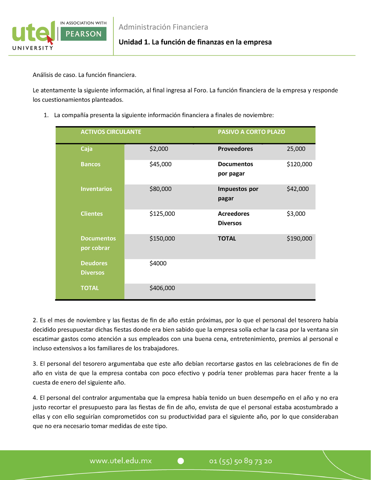 La Funcion Financiera - Kkkk - Administración Financiera Unidad 1. La ...