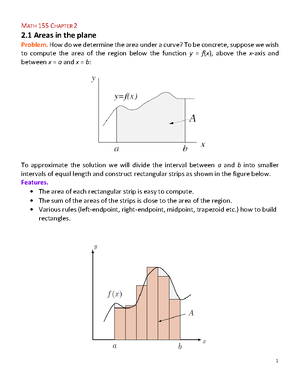 MATH 155 Chapter 1 - Math 155 Lecture Notes Ch 1 - MATH 155 Chapter ...