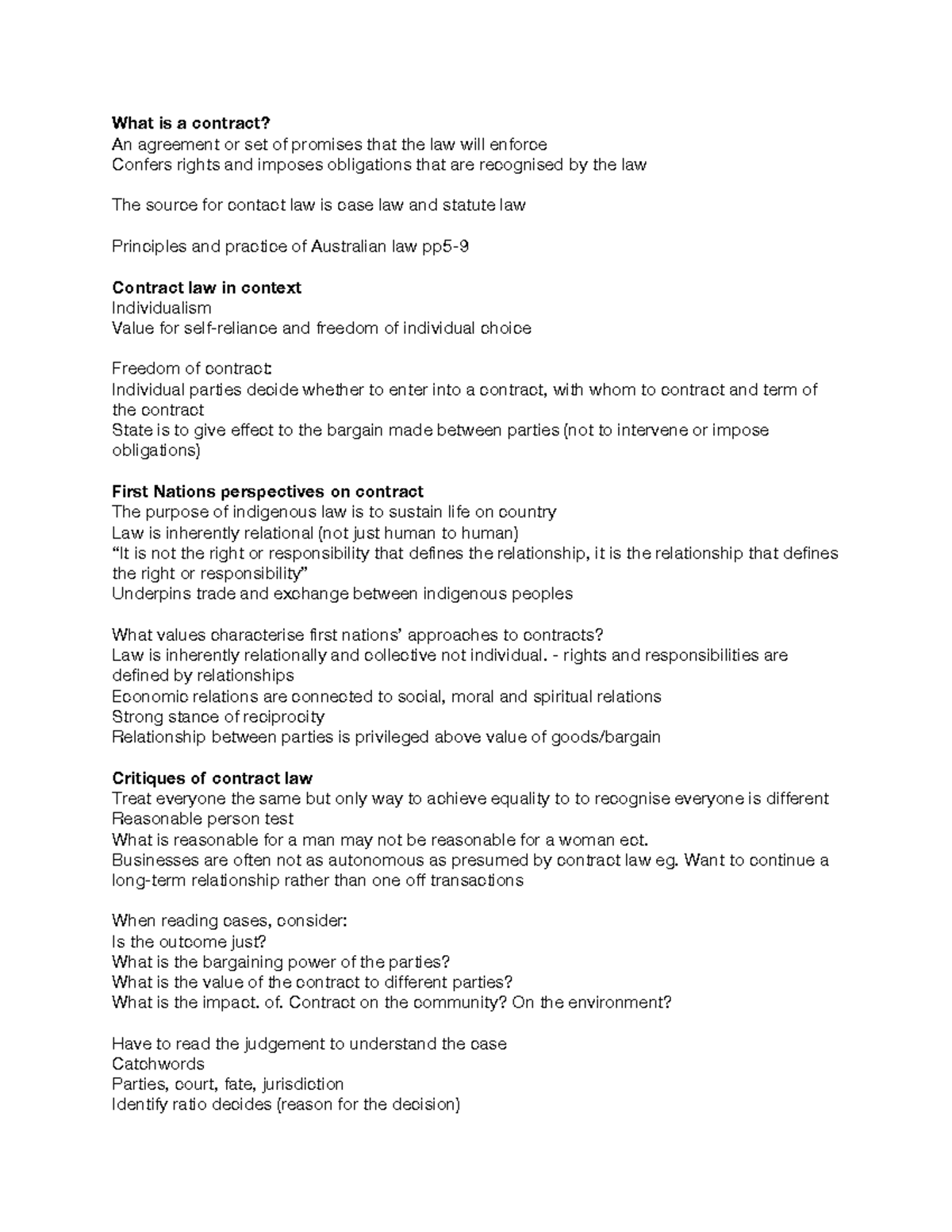 What is a contract What is a contract? An agreement or set of