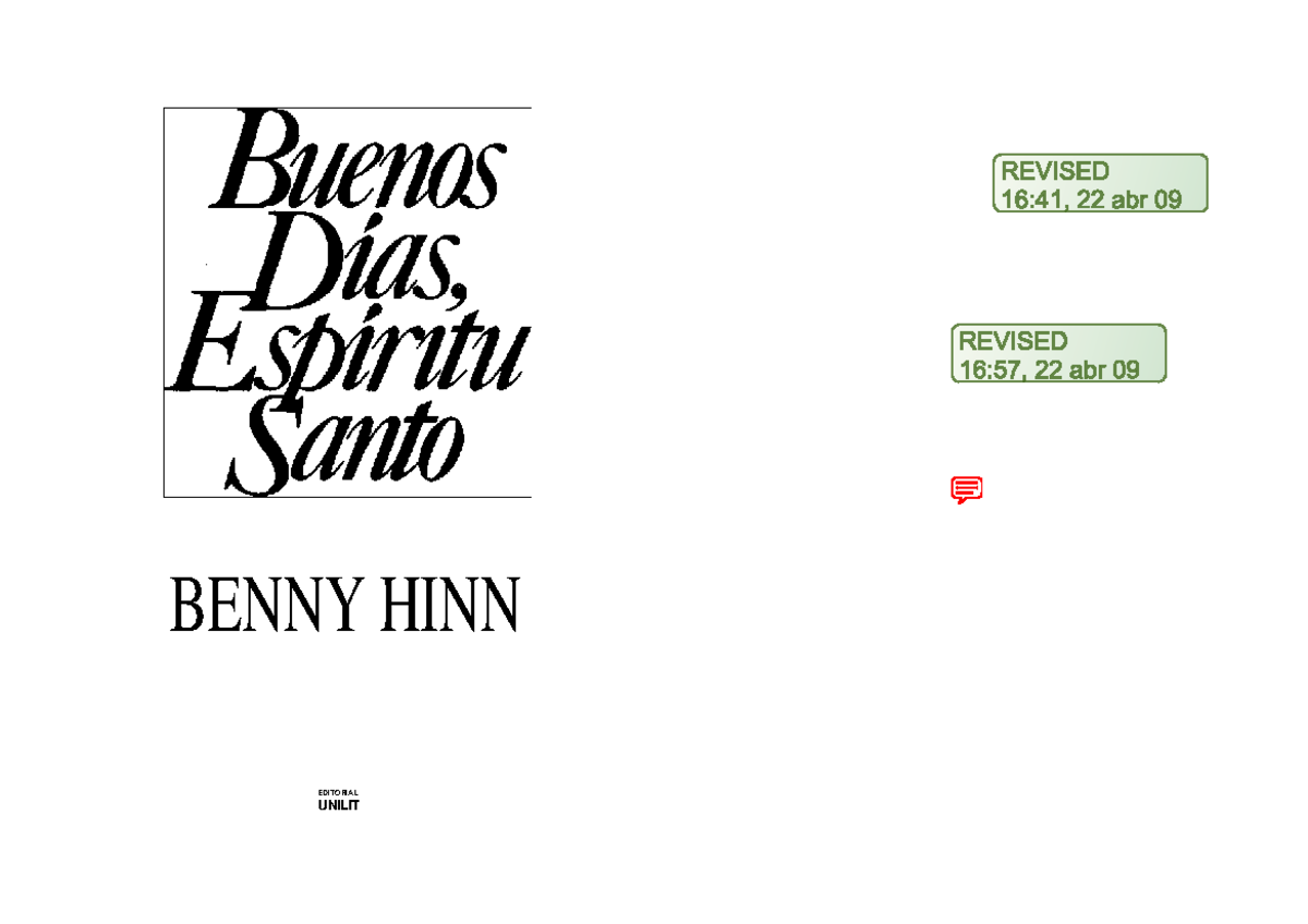Dokumen holaa San Manuel Bueno, Martir (Texto Completo). BENNY