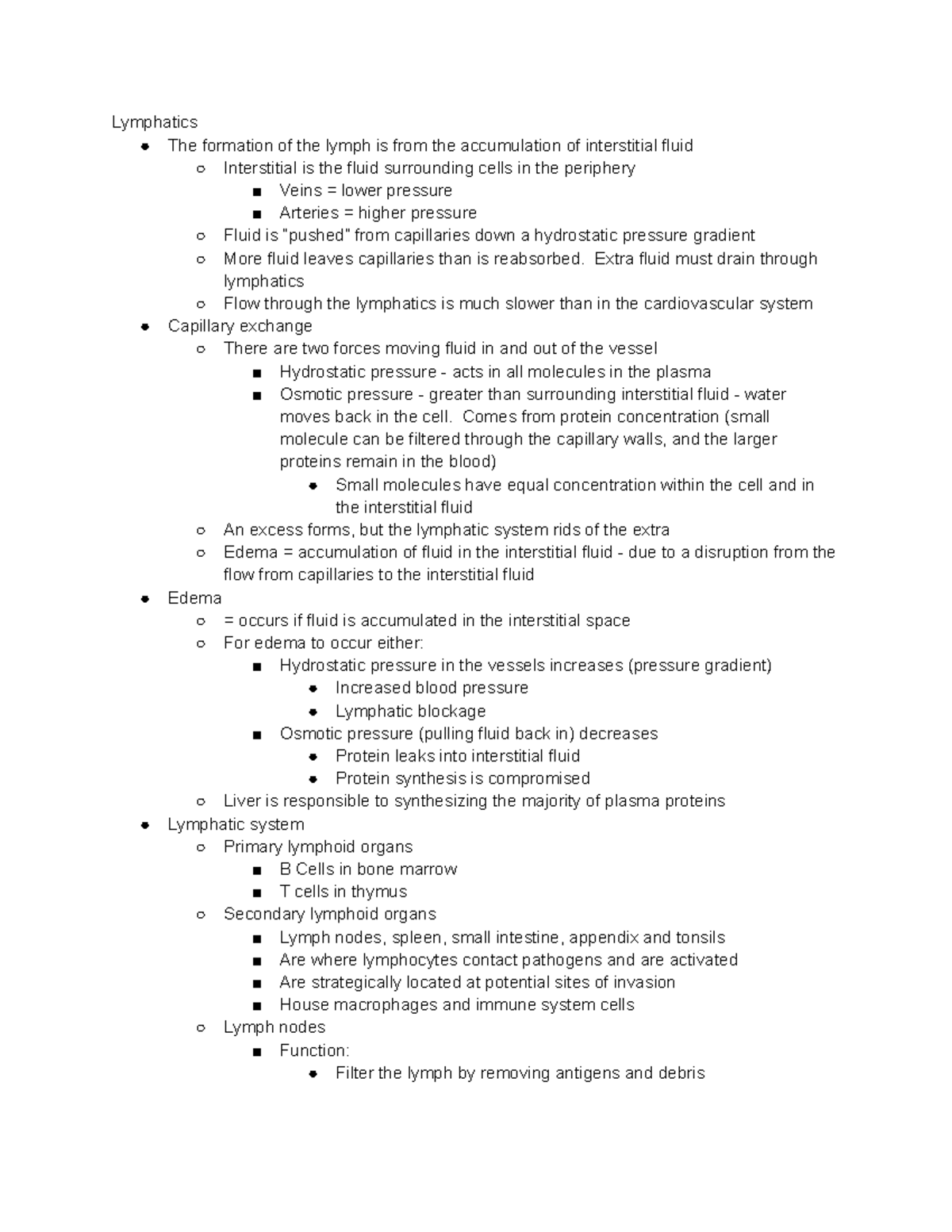 Kin 272 - Exam 2 - These notes are from all of the lecture topics ...