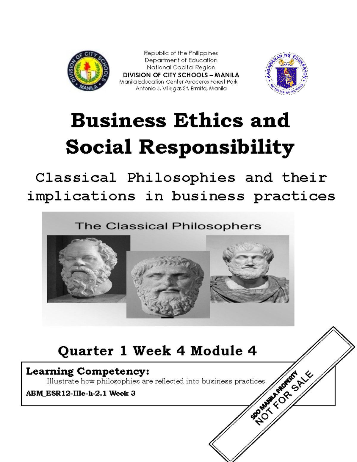 Business Ethics And Social Responsibility Module 5