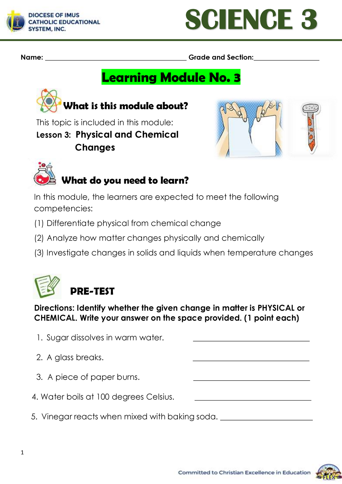 phd science level 3 module 1