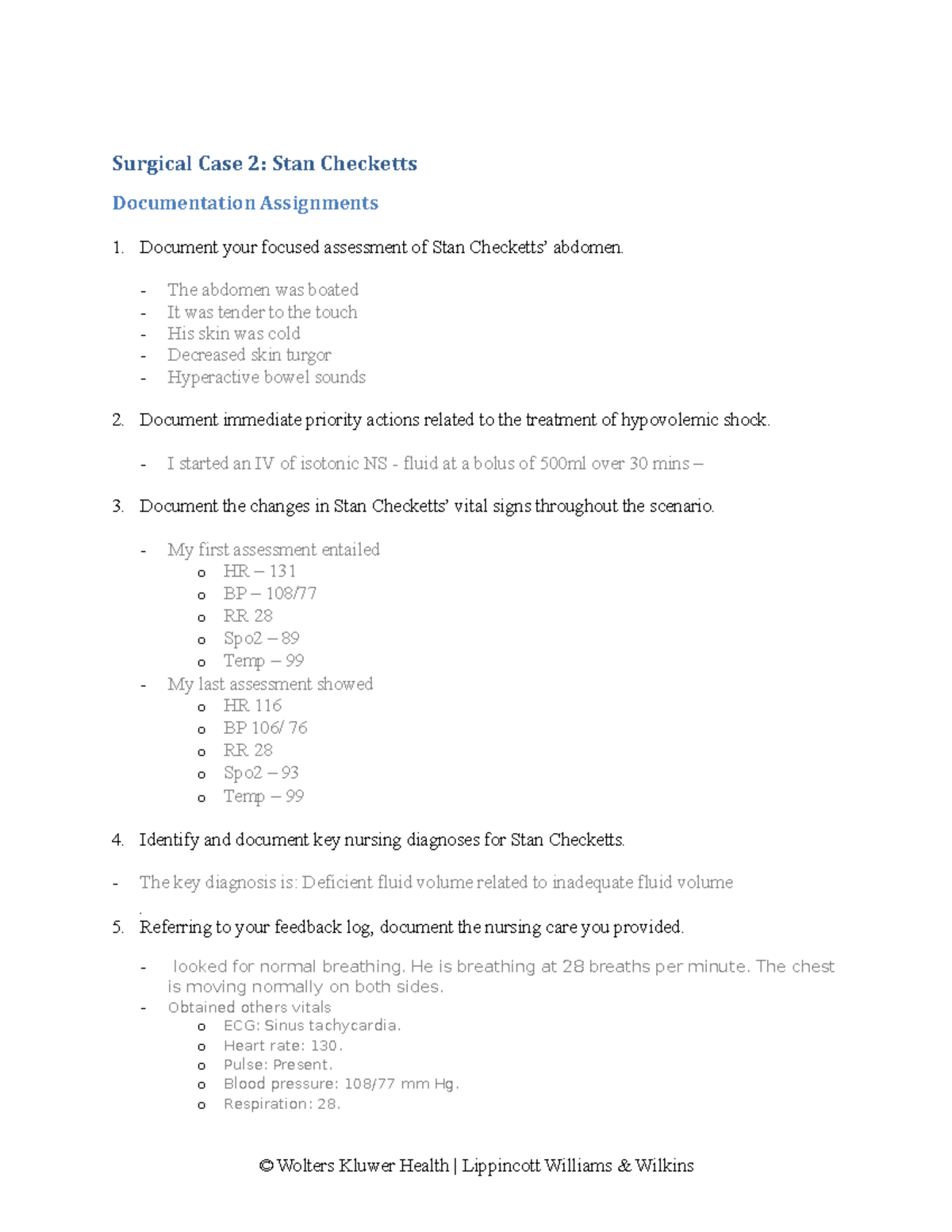 Surgical Case 02 Stan Checketts DA - Surgical Case 2: Stan Checketts ...