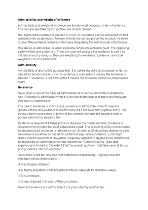 Test example - Notes - SPECIAL SEMESTER TEST MODULE DESCRIPTION : LAW ...