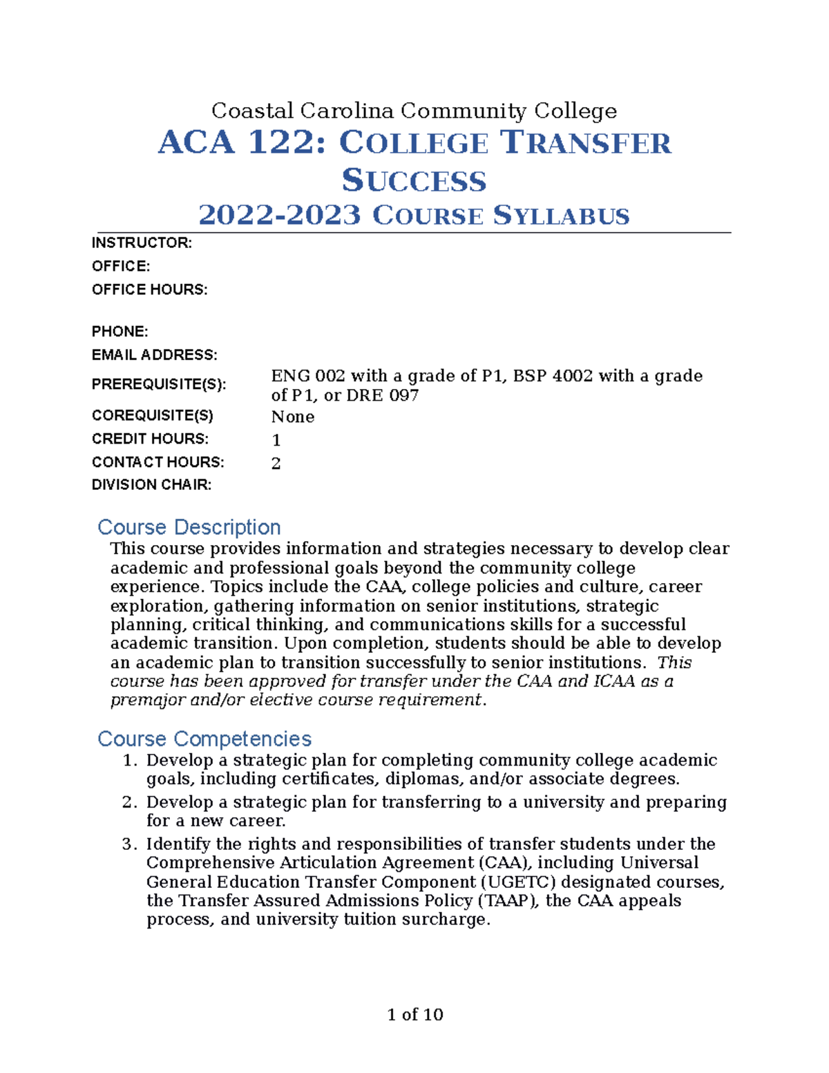 community college transfer essay