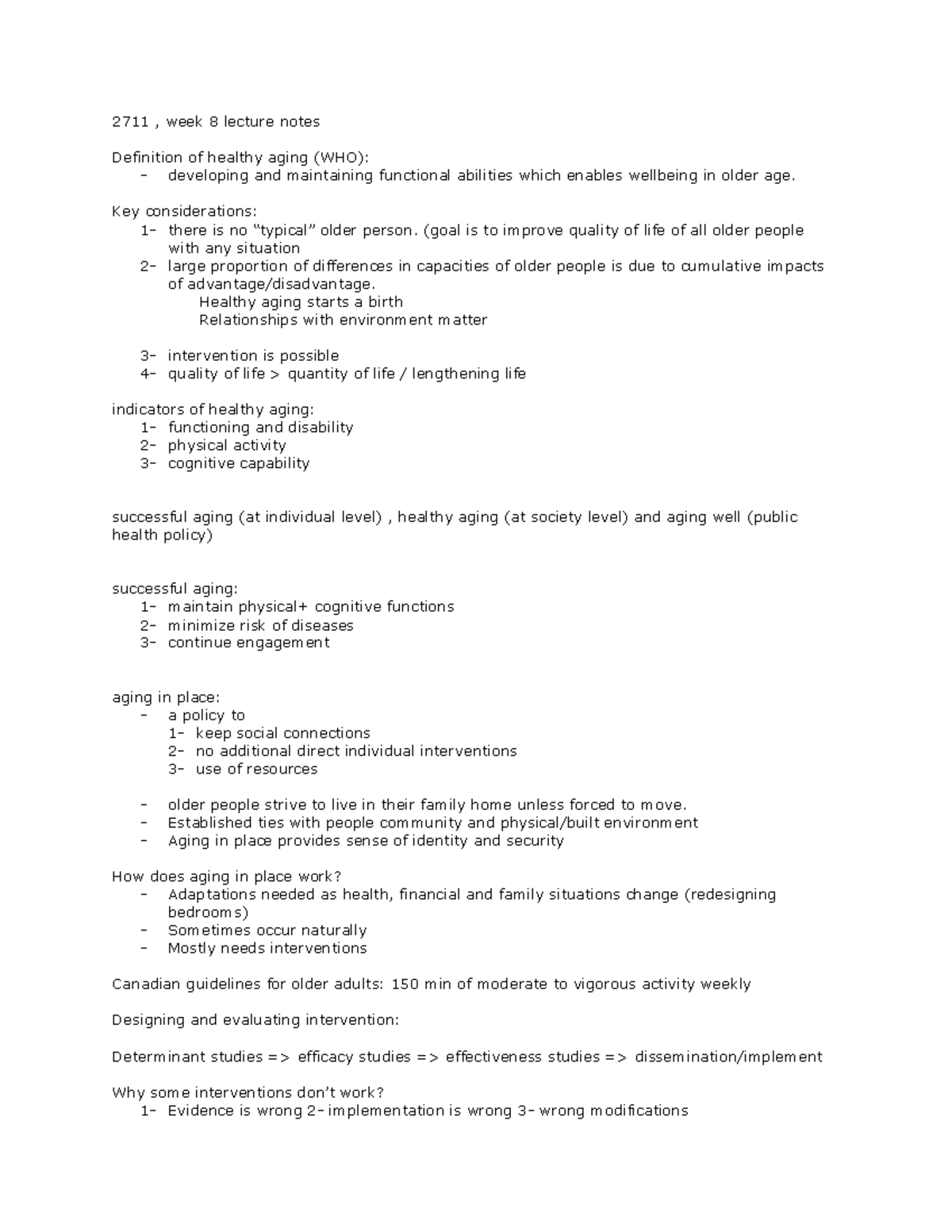 2711 chapter 8 - Practice questions - 2711 , week 8 lecture notes ...