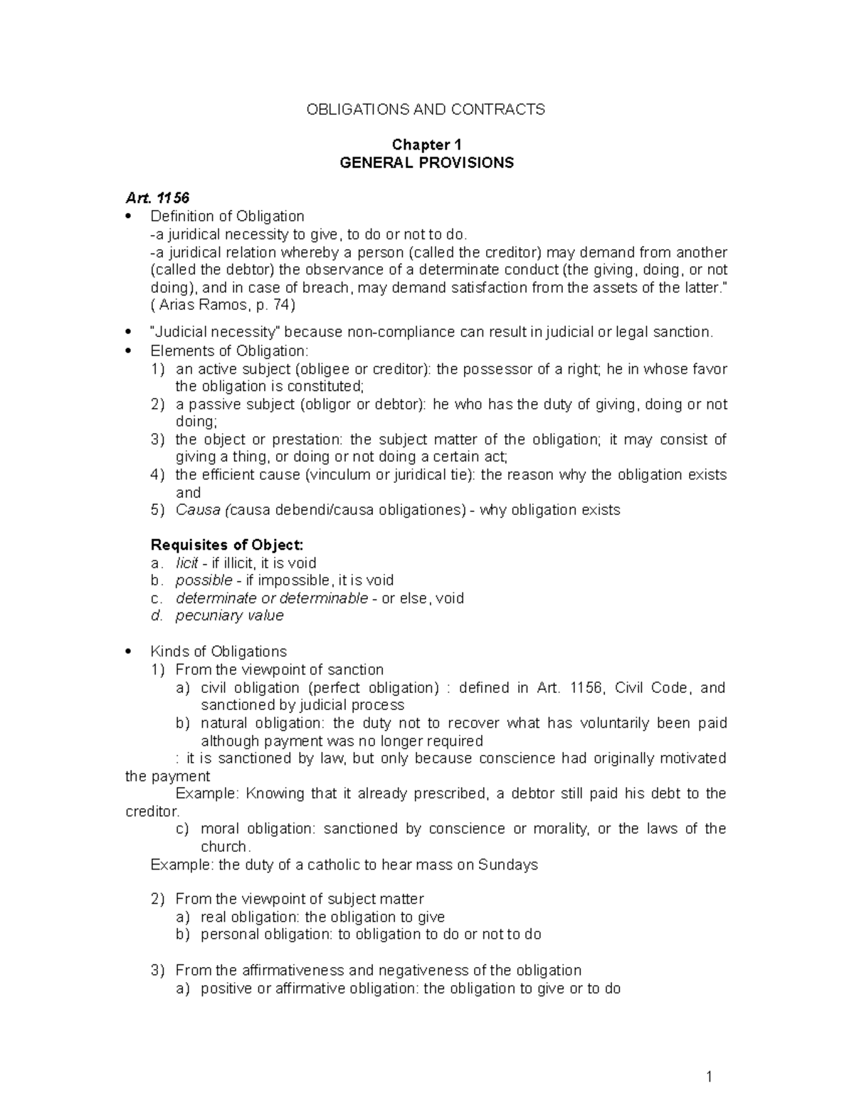 Lecture In Obligations And Contracts Wit Bs Accountancy Studocu Lecture In Obligations And Contracts Wit Bs Accountancy Studocu